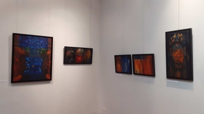 Obrazy z cyklu Katedra z lat 2015-2019