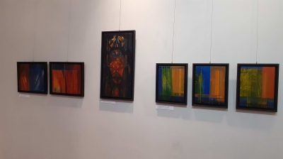 Obrazy z cyklu Katedra z lat 2015-2019