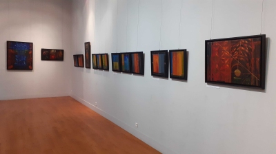 Obrazy z cyklu Katedra z lat 2015-2019
