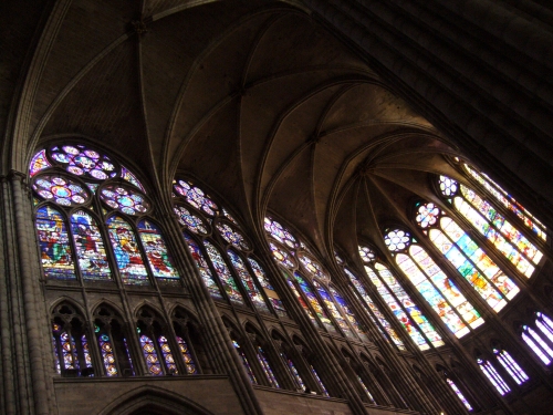 Witraże bazyliki Saint - Denis, Paryż